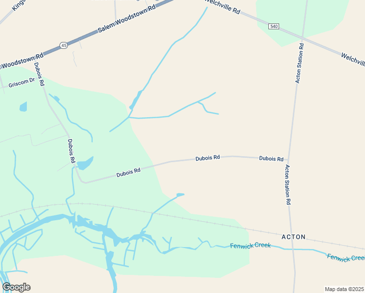 map of restaurants, bars, coffee shops, grocery stores, and more near 131 Dubois Road in Mannington Township
