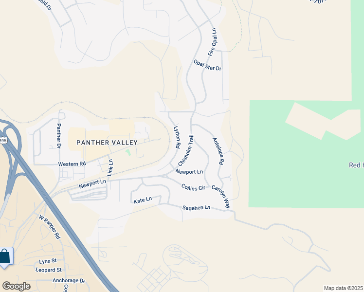 map of restaurants, bars, coffee shops, grocery stores, and more near 7621 Lytton Road in Reno