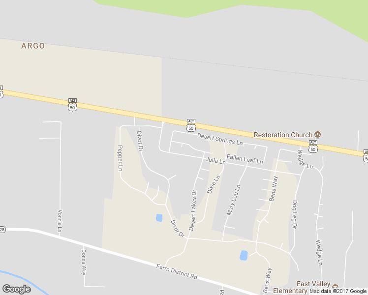 map of restaurants, bars, coffee shops, grocery stores, and more near 213 Poppy Hills Court in Fernley