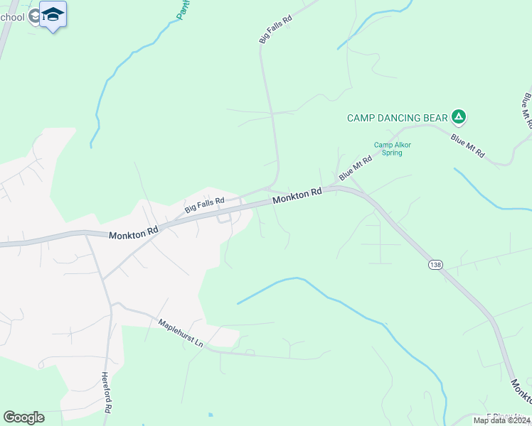 map of restaurants, bars, coffee shops, grocery stores, and more near 943 Monkton Road in Monkton