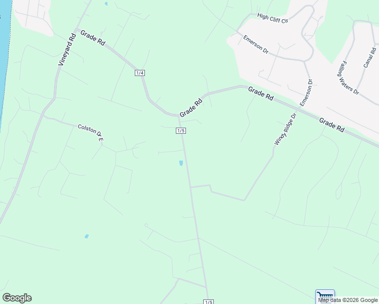 map of restaurants, bars, coffee shops, grocery stores, and more near 1598 County Route 1/5 in Falling Waters