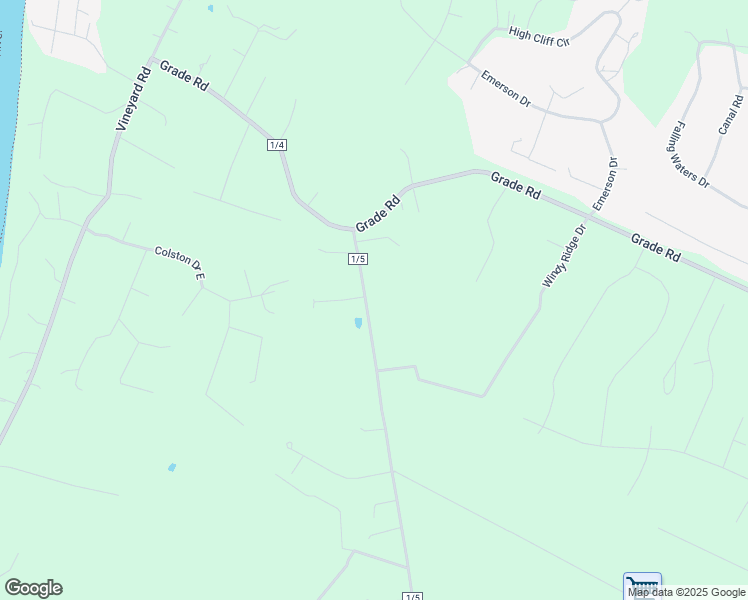 map of restaurants, bars, coffee shops, grocery stores, and more near 1598 County Route 1/5 in Falling Waters