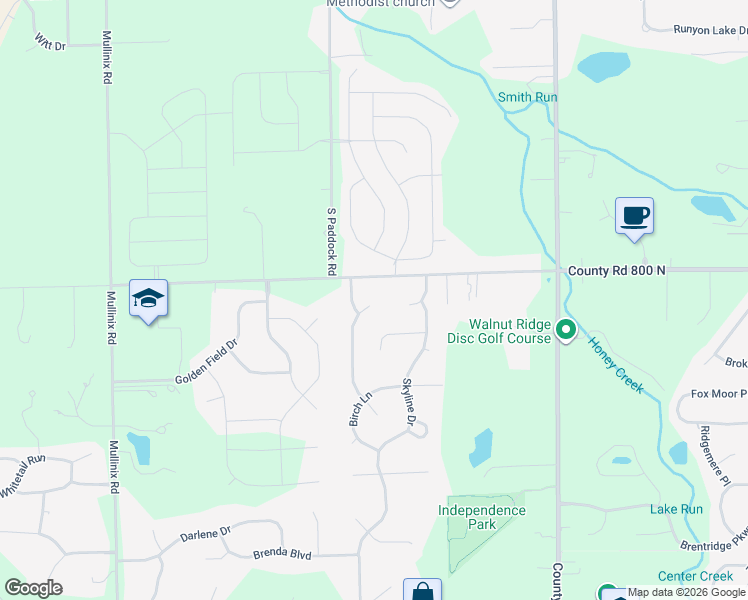map of restaurants, bars, coffee shops, grocery stores, and more near 5308 Brer Rabbit Court in Greenwood