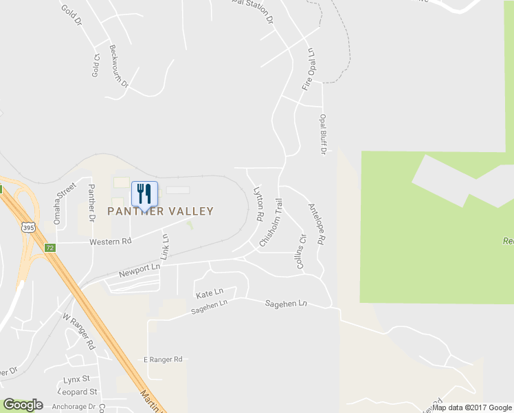 map of restaurants, bars, coffee shops, grocery stores, and more near 7621 Lytton Rd in Reno