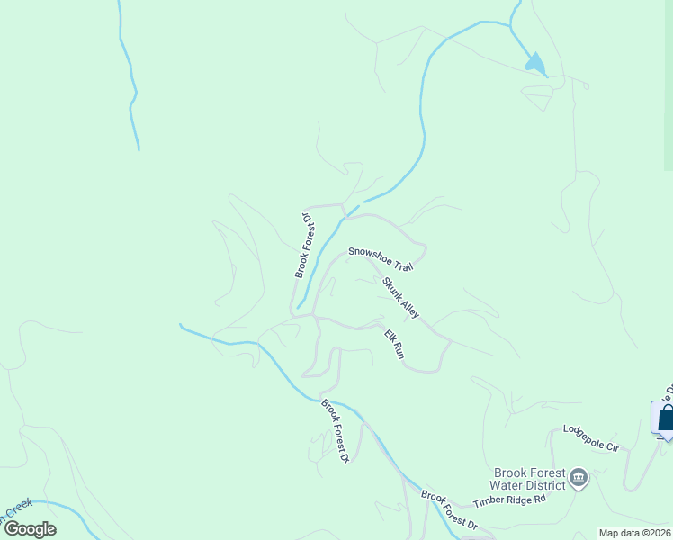 map of restaurants, bars, coffee shops, grocery stores, and more near 6932 Snowshoe Trail in Evergreen