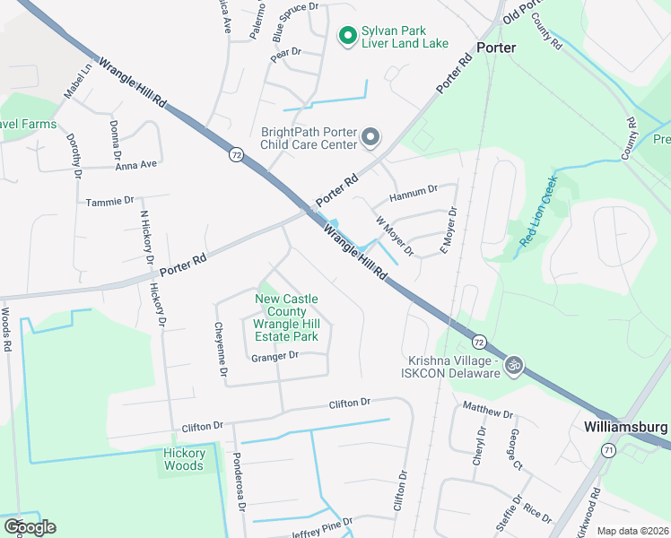 map of restaurants, bars, coffee shops, grocery stores, and more near 130 Carlotta Drive in Bear