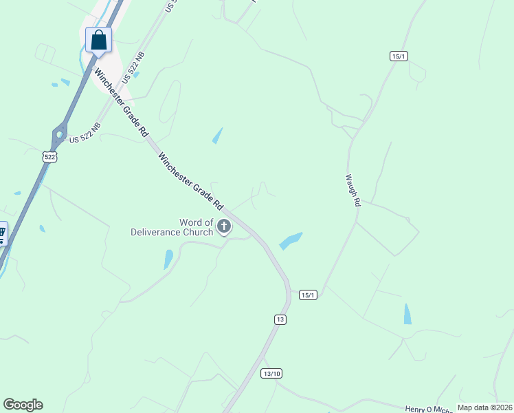 map of restaurants, bars, coffee shops, grocery stores, and more near 53 Rankin Lane in Berkeley Springs