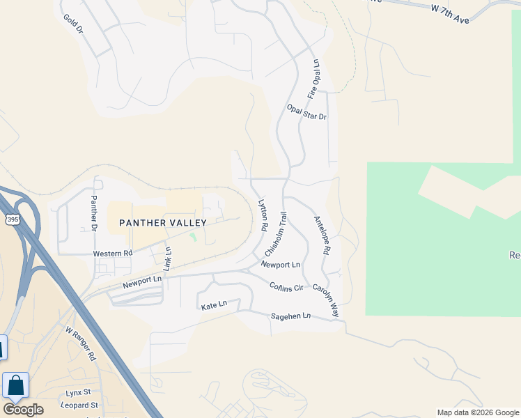 map of restaurants, bars, coffee shops, grocery stores, and more near 7621 Lytton Road in Reno