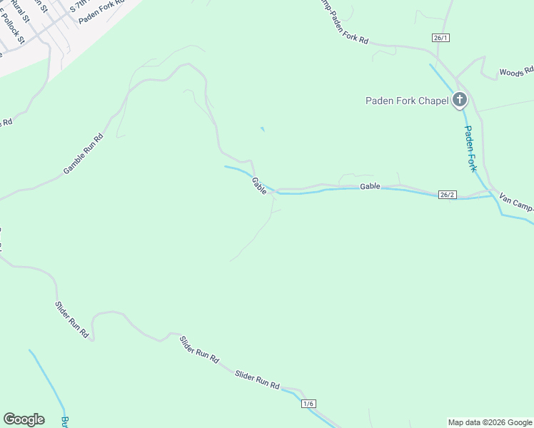 map of restaurants, bars, coffee shops, grocery stores, and more near in Paden City