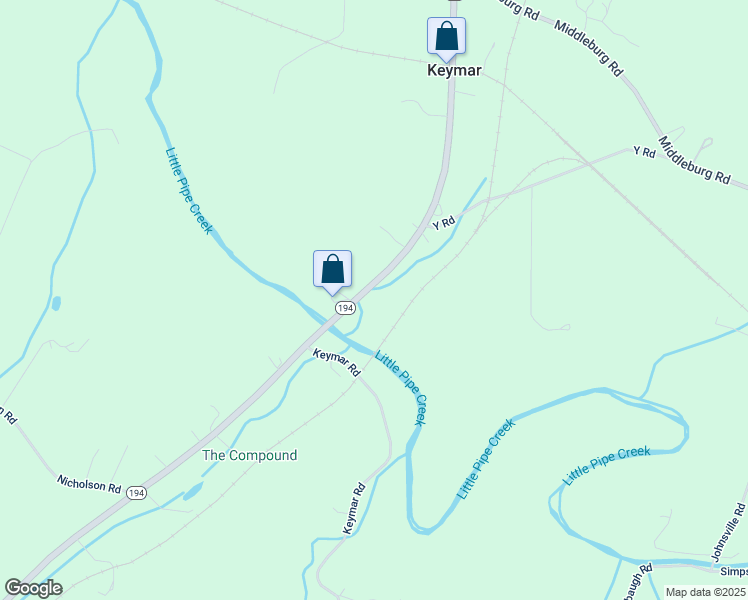 615 Francis Scott Key Highway, Keymar MD Walk Score