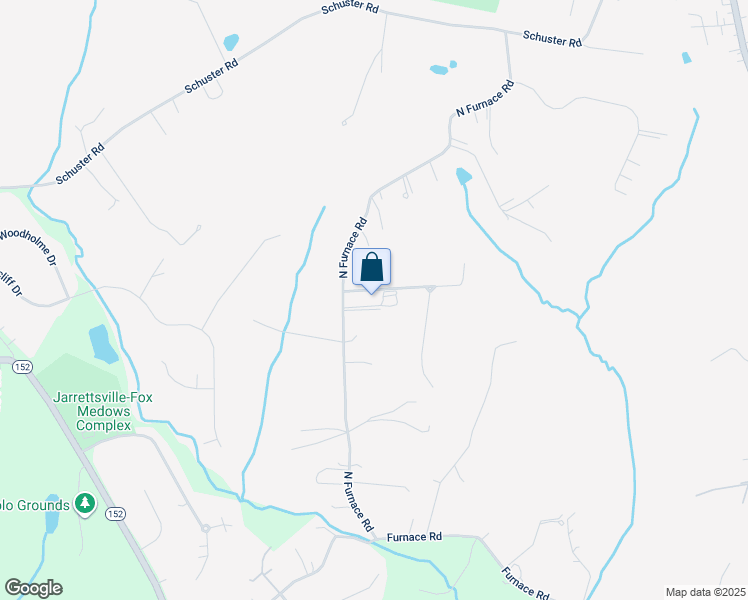 map of restaurants, bars, coffee shops, grocery stores, and more near 3427 North Furnace Road in Jarrettsville