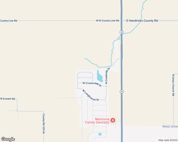 map of restaurants, bars, coffee shops, grocery stores, and more near 3052 W Meadowbend Dr in Monrovia