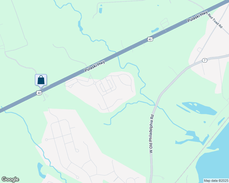 map of restaurants, bars, coffee shops, grocery stores, and more near 138 Hopewell Drive in North East