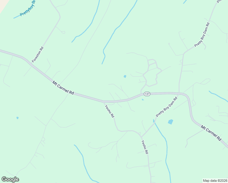 map of restaurants, bars, coffee shops, grocery stores, and more near 2726 Mount Carmel Road in Parkton