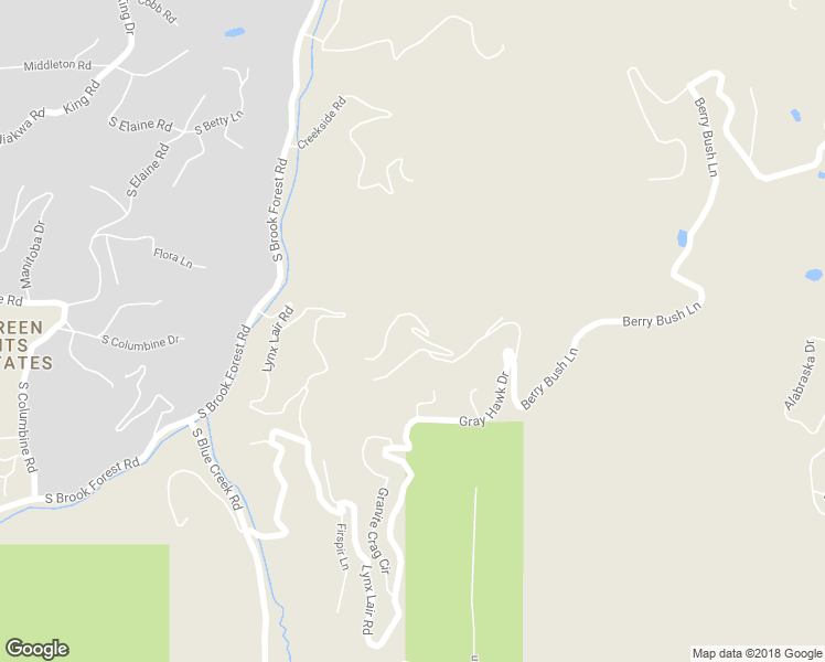 map of restaurants, bars, coffee shops, grocery stores, and more near 29471 Falcon Ridge Drive in Evergreen