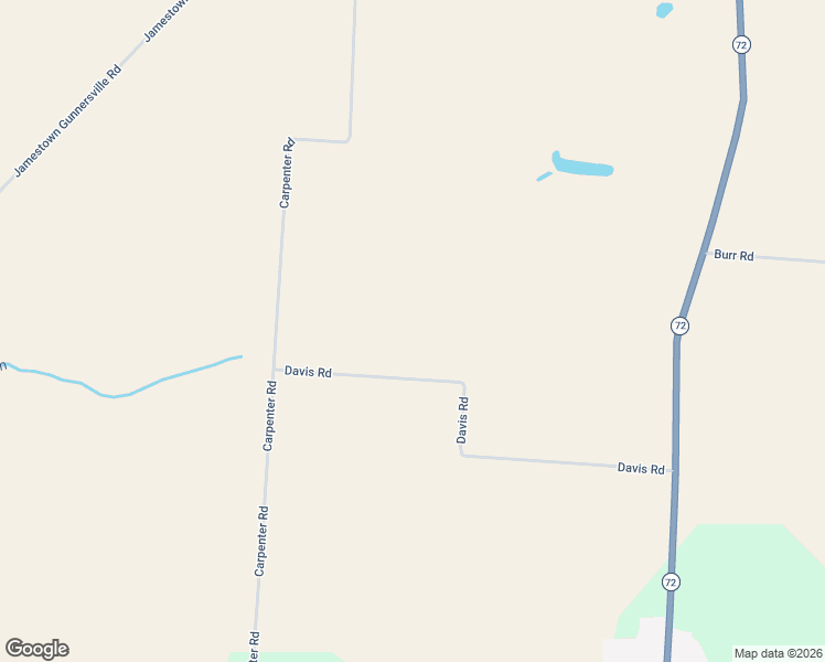 map of restaurants, bars, coffee shops, grocery stores, and more near 5456 Davis Rd in Jamestown