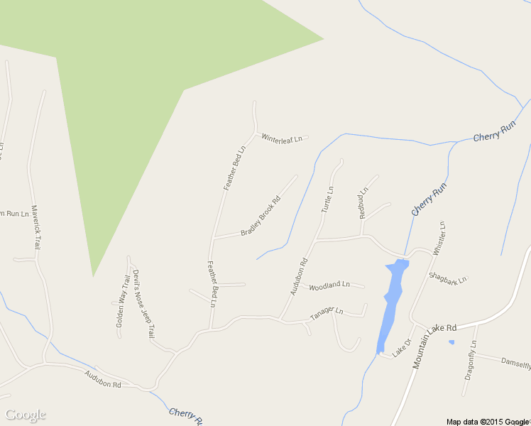 map of restaurants, bars, coffee shops, grocery stores, and more near Bradley Brook Road in Hedgesville