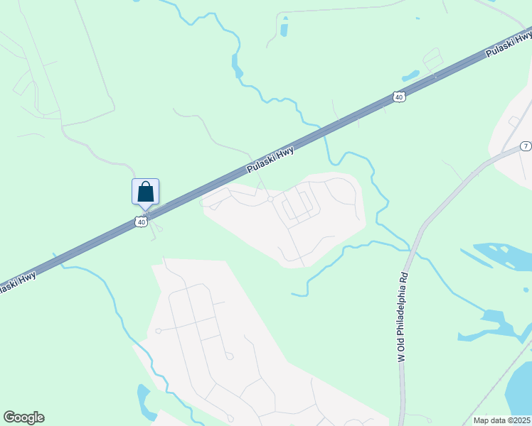 map of restaurants, bars, coffee shops, grocery stores, and more near 400 West Claiborne Road in North East