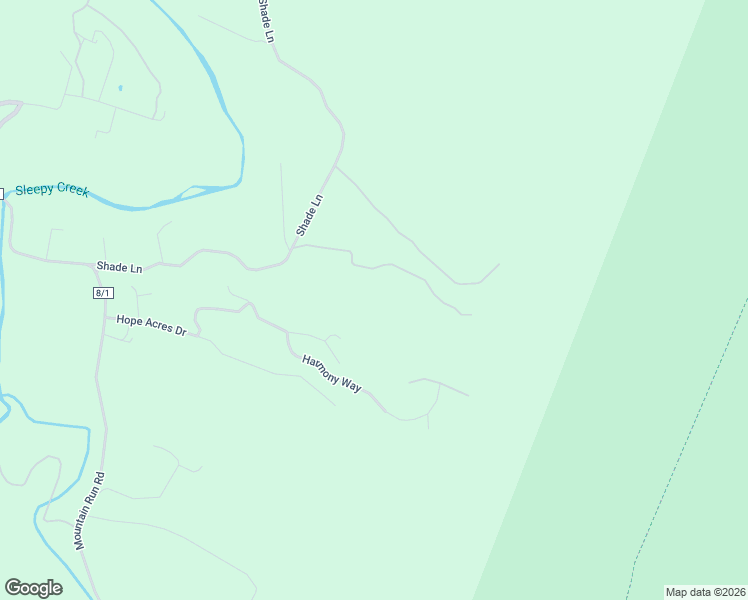 map of restaurants, bars, coffee shops, grocery stores, and more near 260 Walker Lane in Berkeley Springs