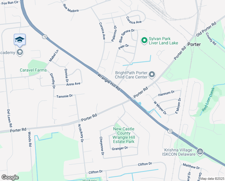 map of restaurants, bars, coffee shops, grocery stores, and more near in Bear