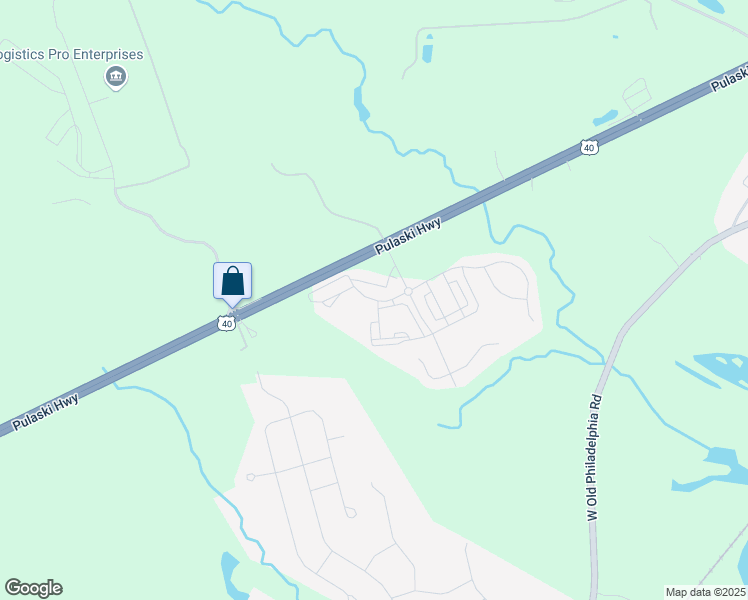 map of restaurants, bars, coffee shops, grocery stores, and more near West Claiborne Road in North East