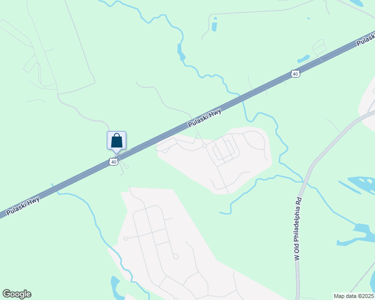 map of restaurants, bars, coffee shops, grocery stores, and more near 400 West Claiborne Road in North East