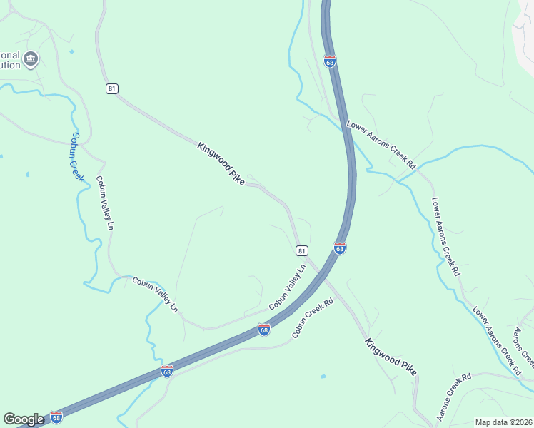 map of restaurants, bars, coffee shops, grocery stores, and more near 558 Kingwood Pike in Morgantown