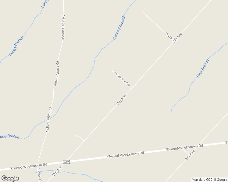 map of restaurants, bars, coffee shops, grocery stores, and more near 2136 7th Avenue in Hammonton
