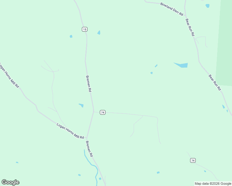 map of restaurants, bars, coffee shops, grocery stores, and more near 9168 Bremen Road in Logan