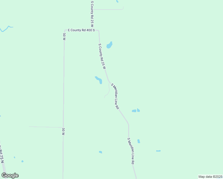 map of restaurants, bars, coffee shops, grocery stores, and more near 5392 South County Road 25 East in Cloverdale