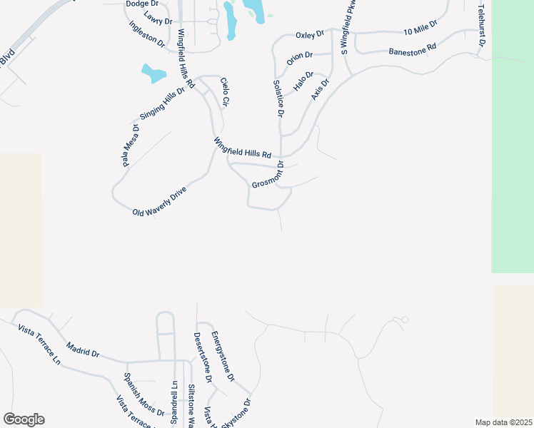 map of restaurants, bars, coffee shops, grocery stores, and more near 2847 Falcon Ridge Drive in Sparks