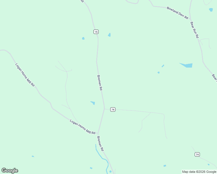 map of restaurants, bars, coffee shops, grocery stores, and more near 9168 Bremen Road in Logan