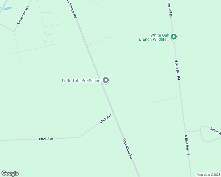map of restaurants, bars, coffee shops, grocery stores, and more near 2404 Tuckahoe Road in Franklin