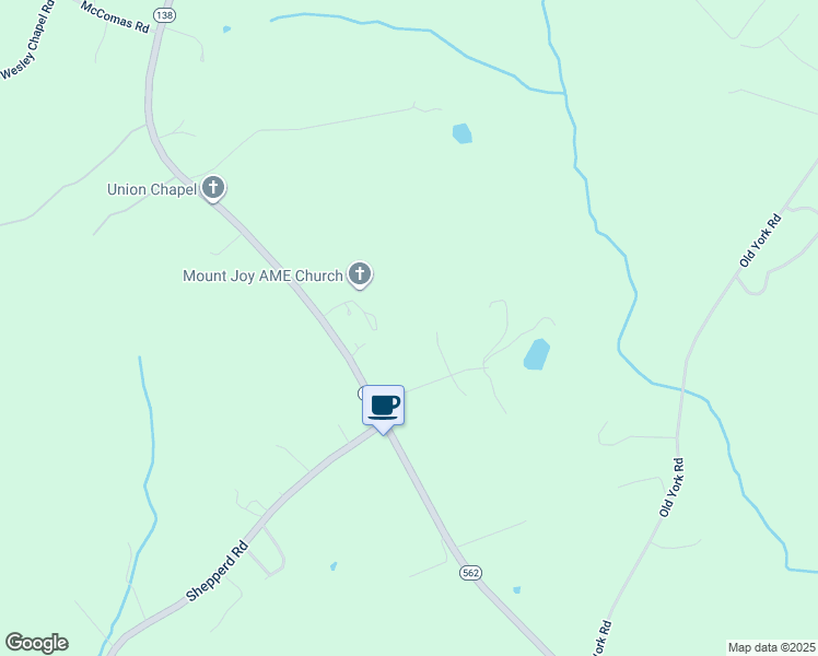 map of restaurants, bars, coffee shops, grocery stores, and more near 3206 Vance Road in Monkton