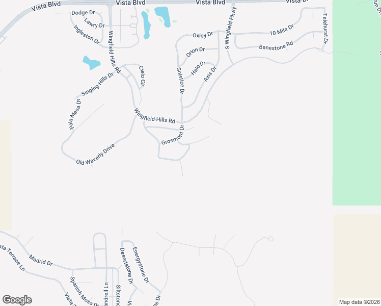 map of restaurants, bars, coffee shops, grocery stores, and more near 2887 Falcon Ridge Drive in Sparks