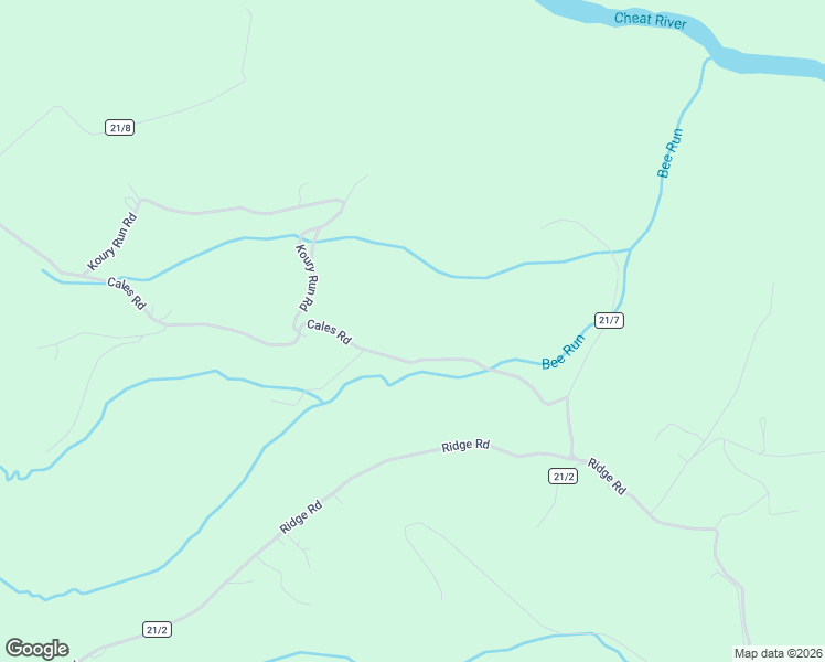 map of restaurants, bars, coffee shops, grocery stores, and more near 2254 Cale Road in Masontown