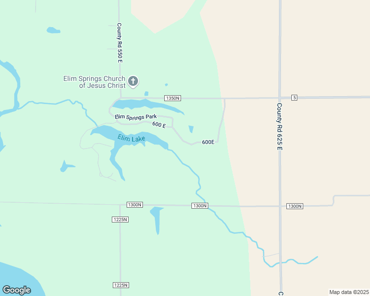 map of restaurants, bars, coffee shops, grocery stores, and more near 600E in Sullivan