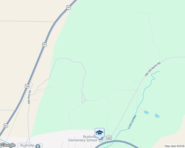 map of restaurants, bars, coffee shops, grocery stores, and more near in Rushville