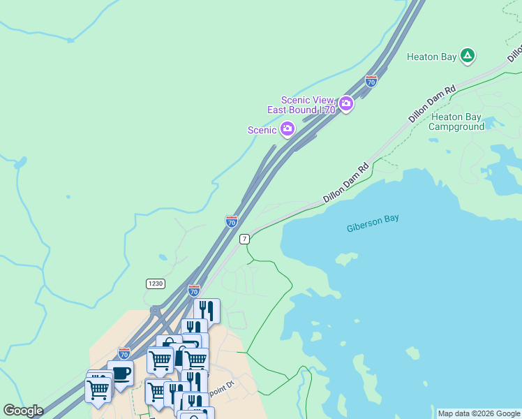 map of restaurants, bars, coffee shops, grocery stores, and more near 1650 Lake View Terrace in Frisco