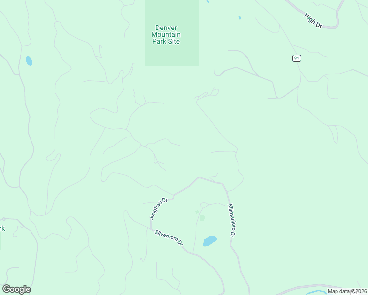 map of restaurants, bars, coffee shops, grocery stores, and more near 6516 Vesuvius Road in Evergreen