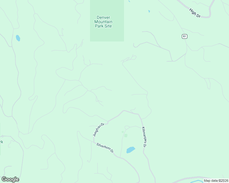 map of restaurants, bars, coffee shops, grocery stores, and more near 6516 Vesuvius Road in Evergreen