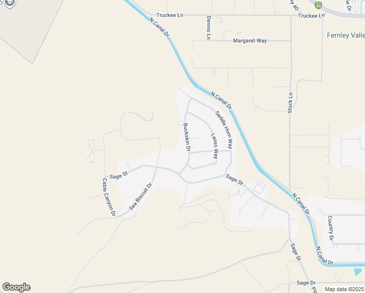 map of restaurants, bars, coffee shops, grocery stores, and more near 640 Buckskin Drive in Fernley