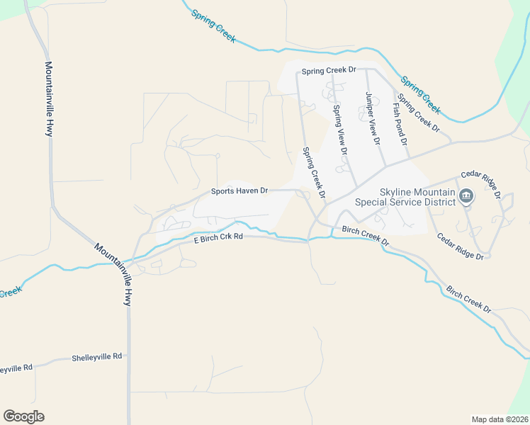 map of restaurants, bars, coffee shops, grocery stores, and more near 12185 East 22310 North in Fairview