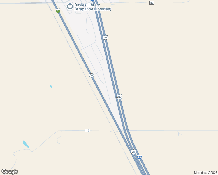 map of restaurants, bars, coffee shops, grocery stores, and more near 568 South 3rd Avenue in Deer Trail
