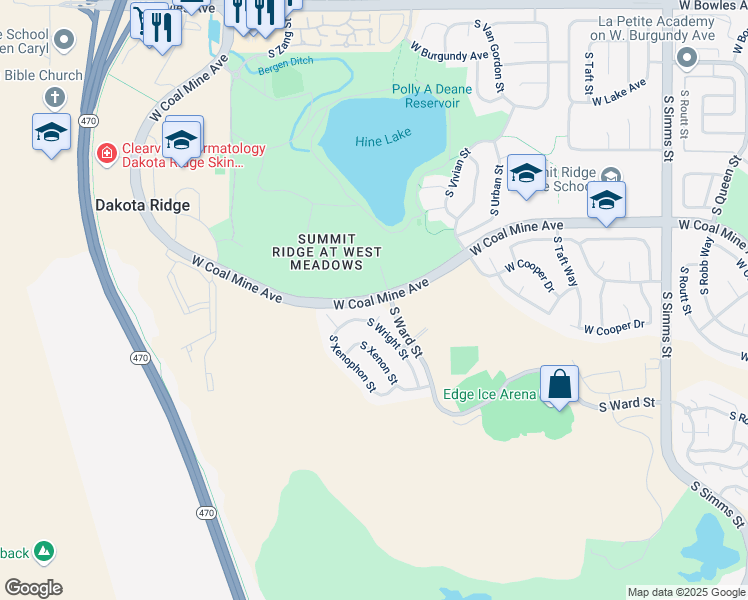 map of restaurants, bars, coffee shops, grocery stores, and more near in Jefferson County