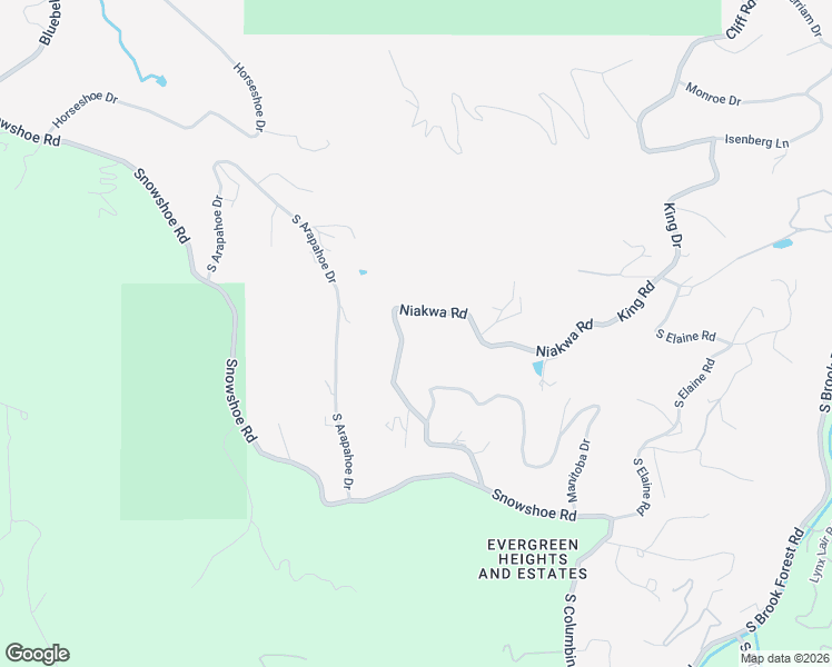 map of restaurants, bars, coffee shops, grocery stores, and more near 31508 Niakwa Road in Evergreen