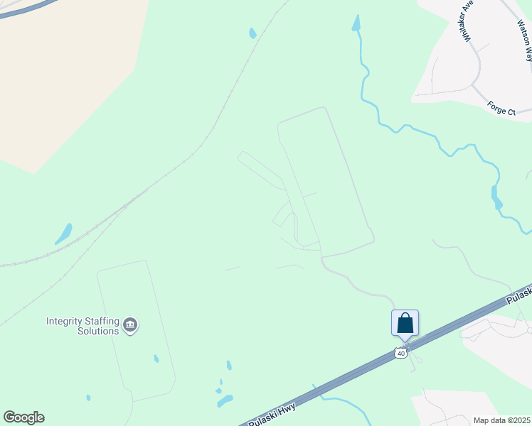 map of restaurants, bars, coffee shops, grocery stores, and more near 2895 Principio Parkway in North East