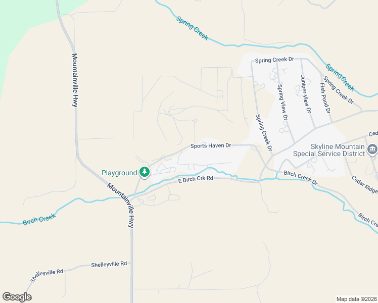 map of restaurants, bars, coffee shops, grocery stores, and more near 12010 East 22400 North in Fairview