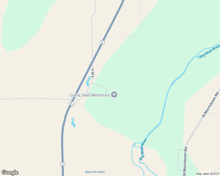 map of restaurants, bars, coffee shops, grocery stores, and more near 643 East Timber Brook Estates in Shelbyville
