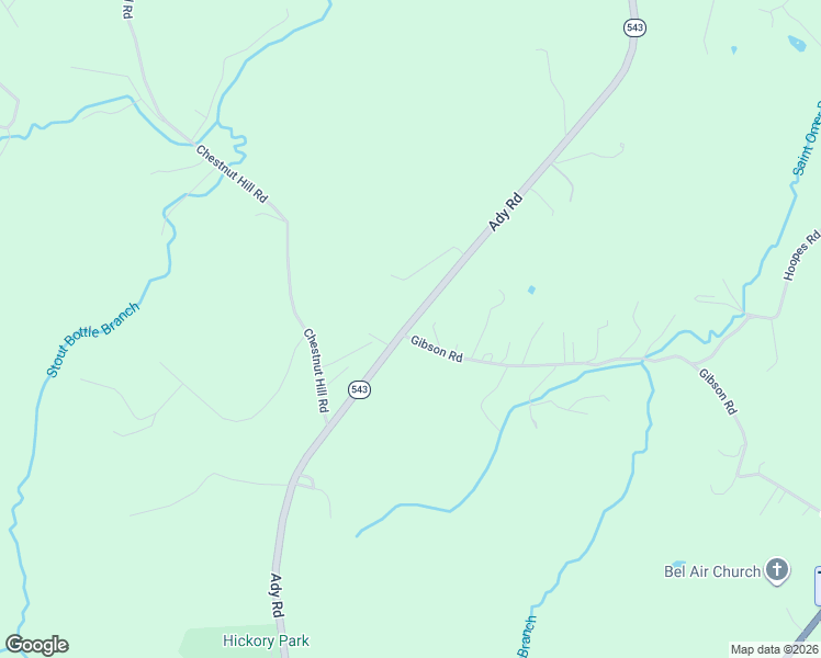 map of restaurants, bars, coffee shops, grocery stores, and more near 2603 Ady Road in Forest Hill